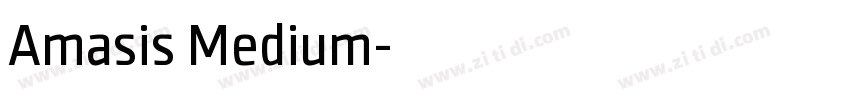 Amasis Medium字体转换